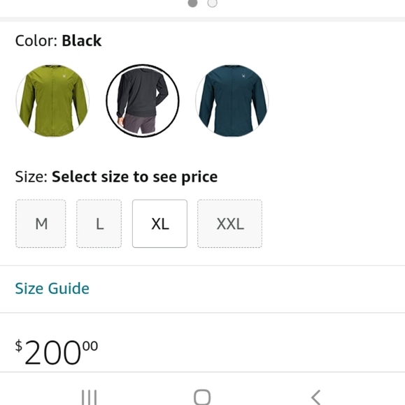 Mens spider jacket (soft shell) - Picture 3 of 8